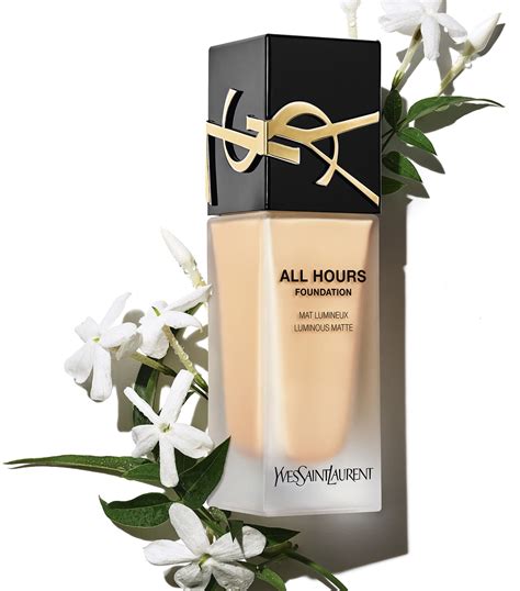 ysl foundation all hours matte|ysl all hours foundation sample.